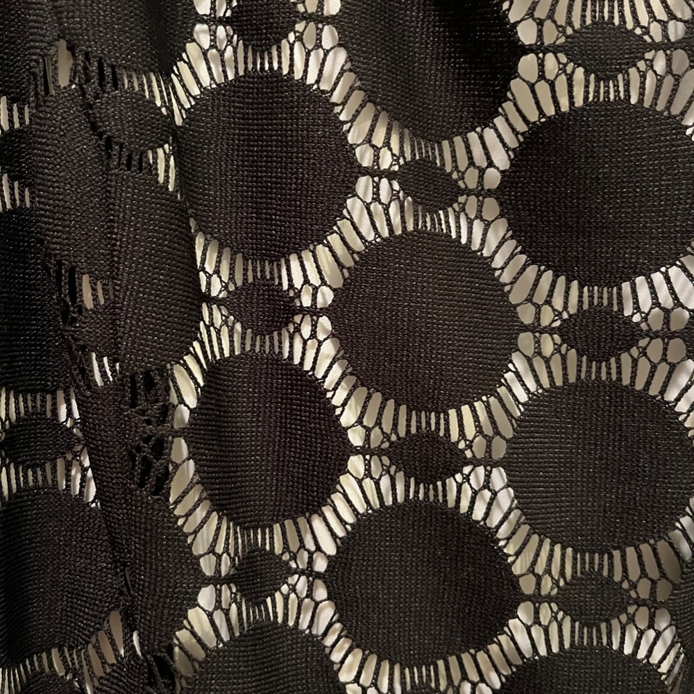 Peter Nygard , Sleeveless Dress - Black and white